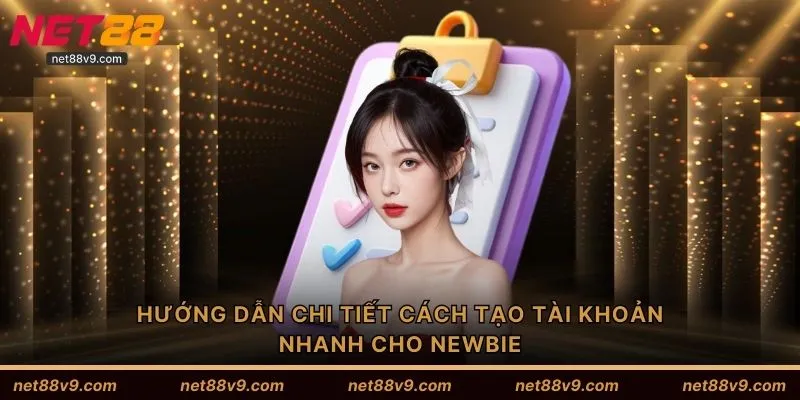 Hướng dẫn chi tiết cách tạo tài khoản nhanh cho newbie